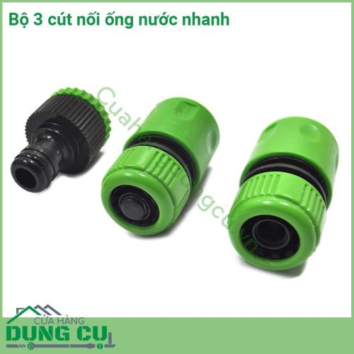 Bộ 3 cút nối nhanh giá rẻ