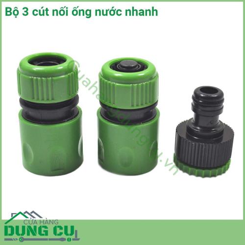 Bộ 3 cút nối nhanh giá rẻ