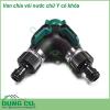 Van chia nước chữ Y có khóa