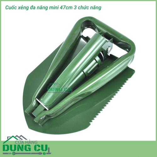 Cuốc xẻng đa năng mini 47cm