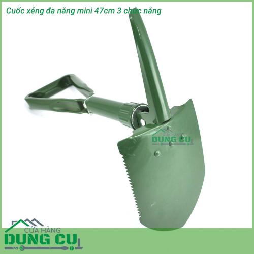 Cuốc xẻng đa năng mini 47cm