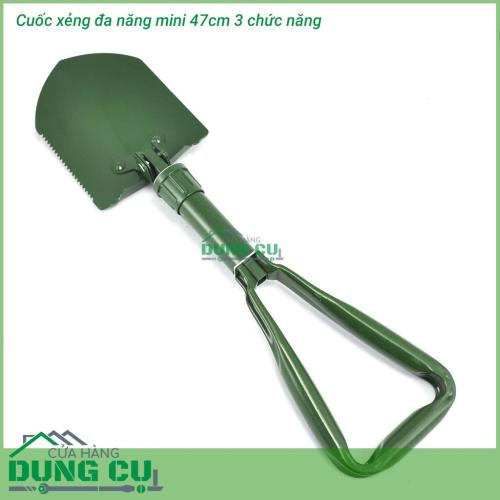 Cuốc xẻng đa năng mini 47cm