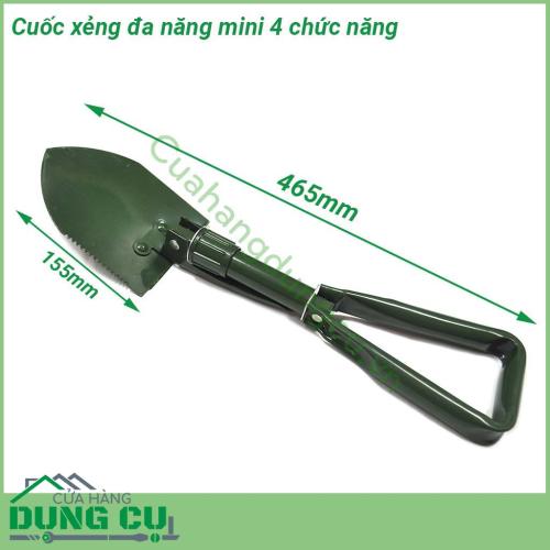 Cuốc xẻng đa năng mini 46,5cm