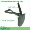 Cuốc xẻng đa năng mini 46,5cm