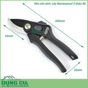 Kéo cắt cành cây Masterproof 2 khẩu độ thép SK85