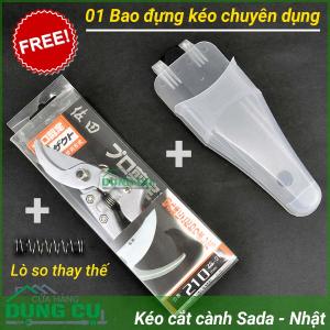 Kéo cắt tỉa cành cây sada chính hãng tặng kèm bao đựng chuyên dụng