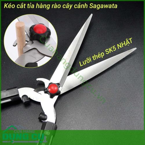 Kéo cắt tỉa hàng rào cây cảnh Sagawata