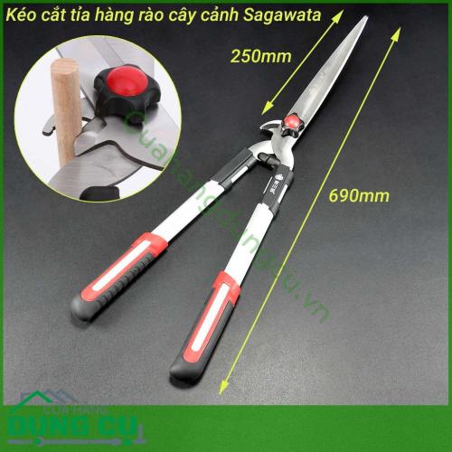 Kéo cắt tỉa hàng rào cây cảnh Sagawata