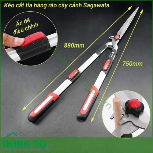 Kéo cắt tỉa hàng rào cây cảnh có tăng