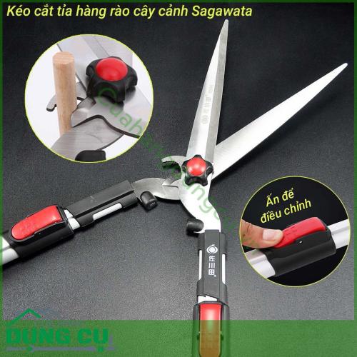 Kéo cắt tỉa hàng rào cây cảnh có tăng