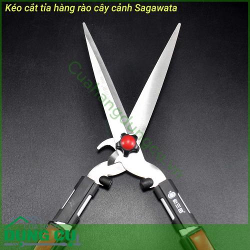 Kéo cắt tỉa hàng rào cây cảnh có tăng
