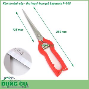 Kéo cắt tỉa cành cây thu hoạch hoa quả P-905