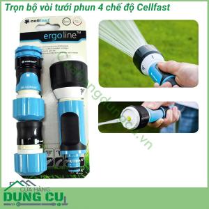 Trọn bộ vòi tưới cây Cellfast Ergo 13/4″ 53-515