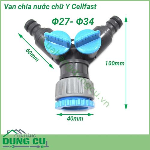 Van chia nước chữ Y Cellfast