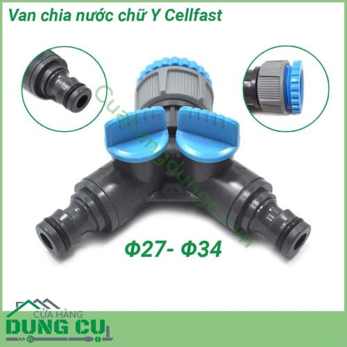 Van chia nước chữ Y Cellfast