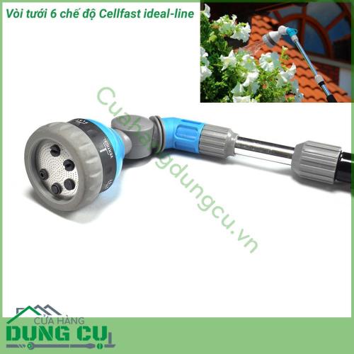 Vòi tưới cần nối dài 6 chế độ cellfast