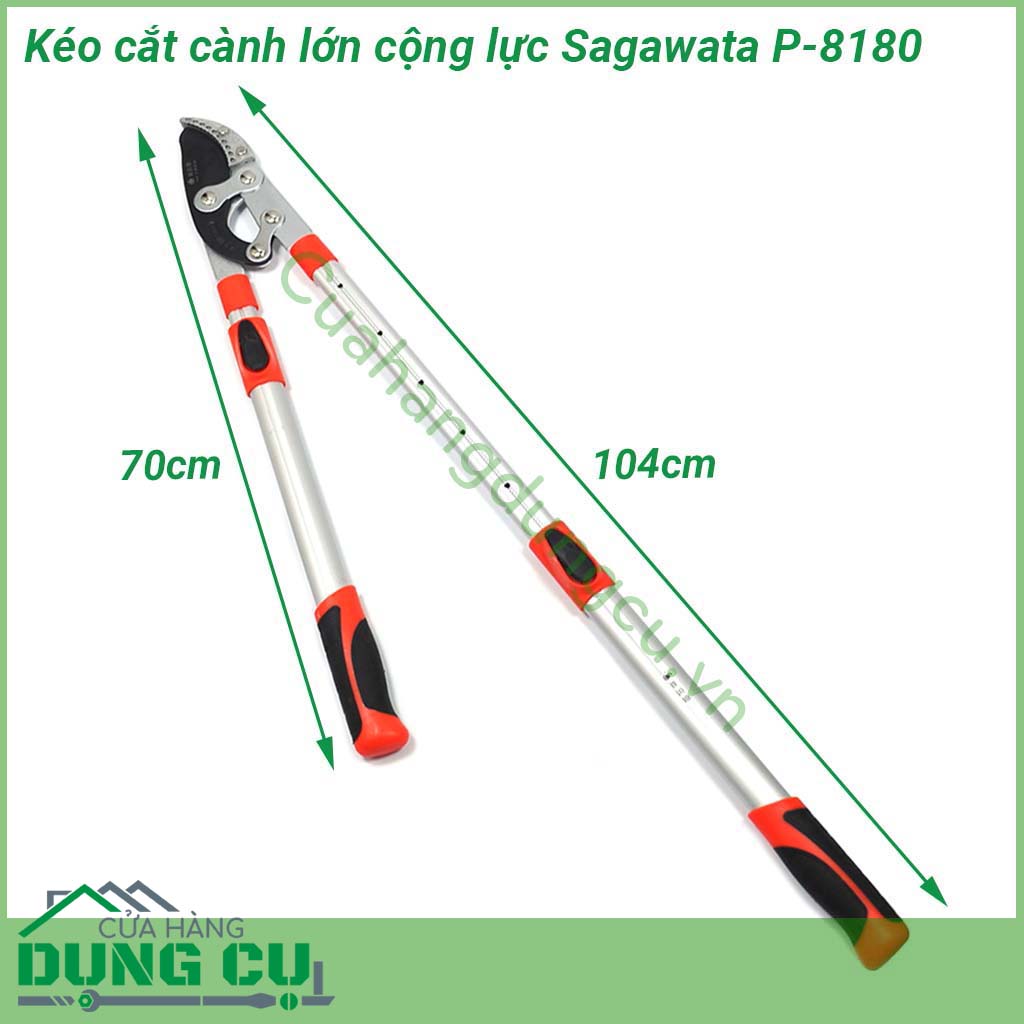 Kéo cắt tỉa cành lớn cộng lực Sagawata P-8180