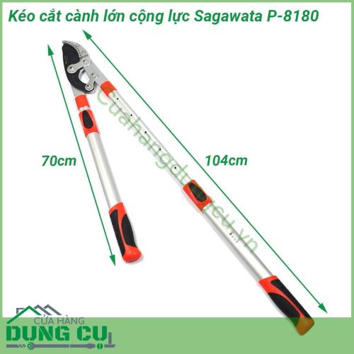 Kéo cắt tỉa cành lớn cộng lực Sagawata P-8180