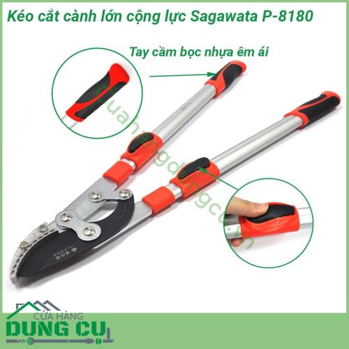Kéo cắt tỉa cành lớn cộng lực Sagawata P-8180
