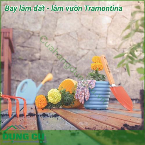 Xẻng làm vườn mini cầm tay Tramontina