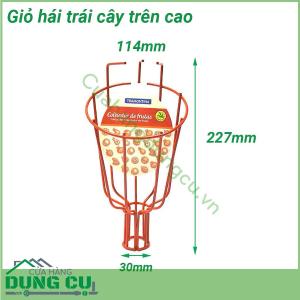 Dụng cụ hái trái cây Tramontina (không cán gỗ)