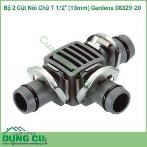 Cút nối chữ T 1/2inch Gardena dùng cho ống HDPE 13mm