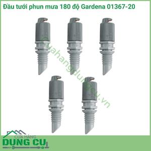 Bộ 5 đầu tưới phun 180 độ Gardena 01367-20