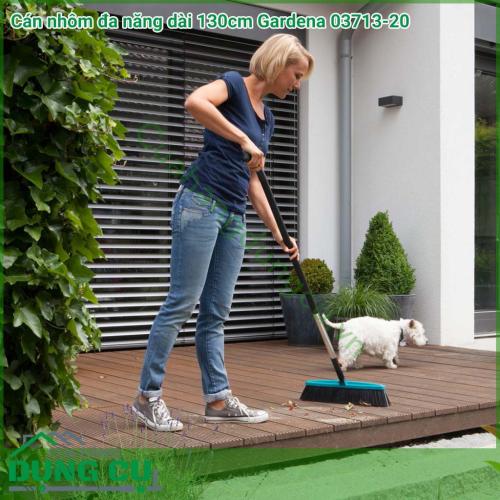Cán nhôm đa năng Gardena 03713-20 dài 130cm