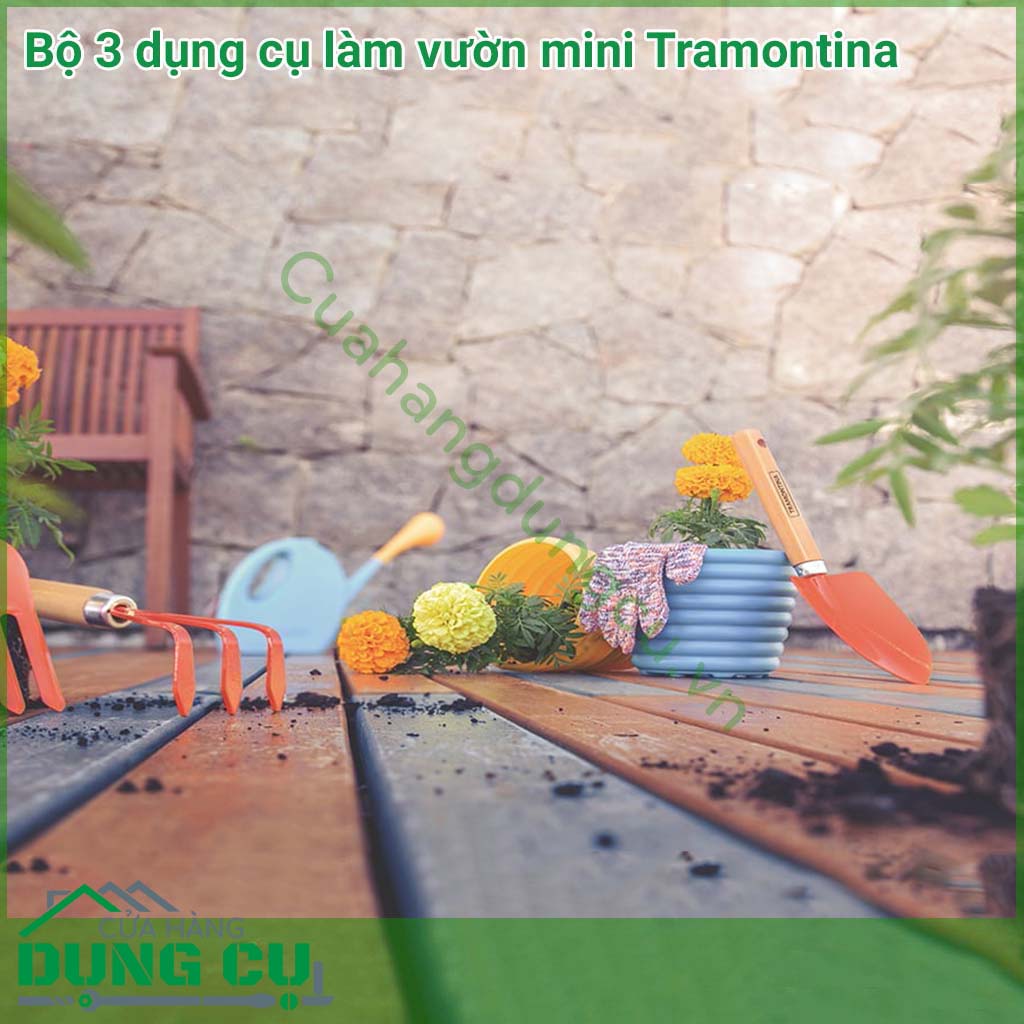 Bộ dụng cụ làm vườn giúp cho khu vườn của bạn hoàn hảo đến từng chi tiết nhỏ nhất.