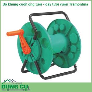 Bộ khung cuộn ống tưới - dây tưới vườn Tramontina