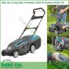 Máy cắt cỏ chạy điện Gardena sử dụng điện 220v với công suất 1800w tiết diện đường cắt 42cm phù hợp sử dụng diện tích lớn.