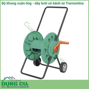 Bộ khung cuộn ống tưới có bánh xe Tramontina